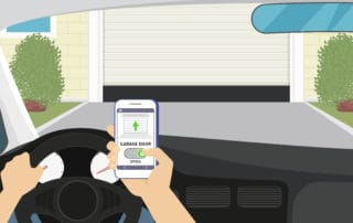 smart garage door opener