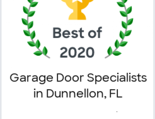 Florida Garage Door Pros Earns 2020 Best of Porch Award