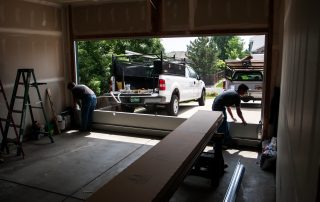 new garage door