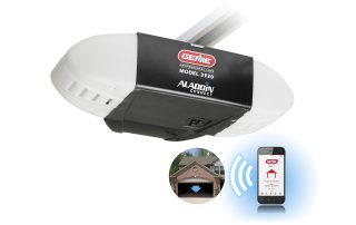 WiFi-enabled garage door opener