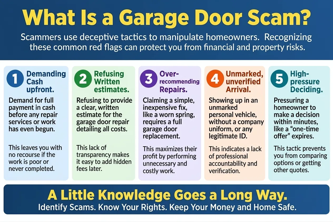 What Is a Garage Door Scam?