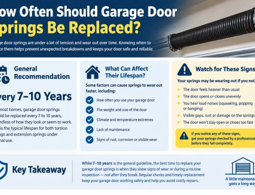 How Often Should Garage Door Springs Be Replaced?